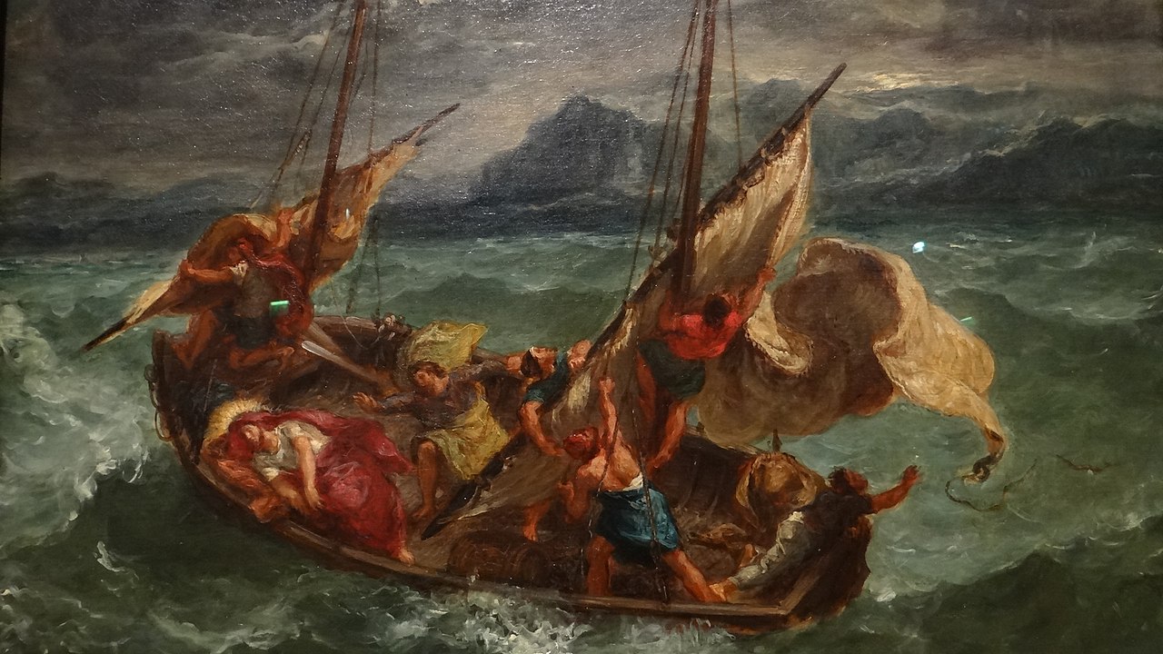 Lire la suite à propos de l’article La première tempête apaisée : la barque de l’Eglise menacée… et le peu de foi en Jésus !