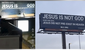 Lire la suite à propos de l’article « Jésus n’est pas Dieu » : une campagne d’affichage fait scandale aux États-Unis