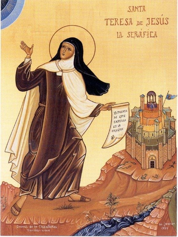 Lire la suite à propos de l’article Les Saints du Carmel : Sainte Thérèse d’Avila – 1 – Le mystère du château de l’âme